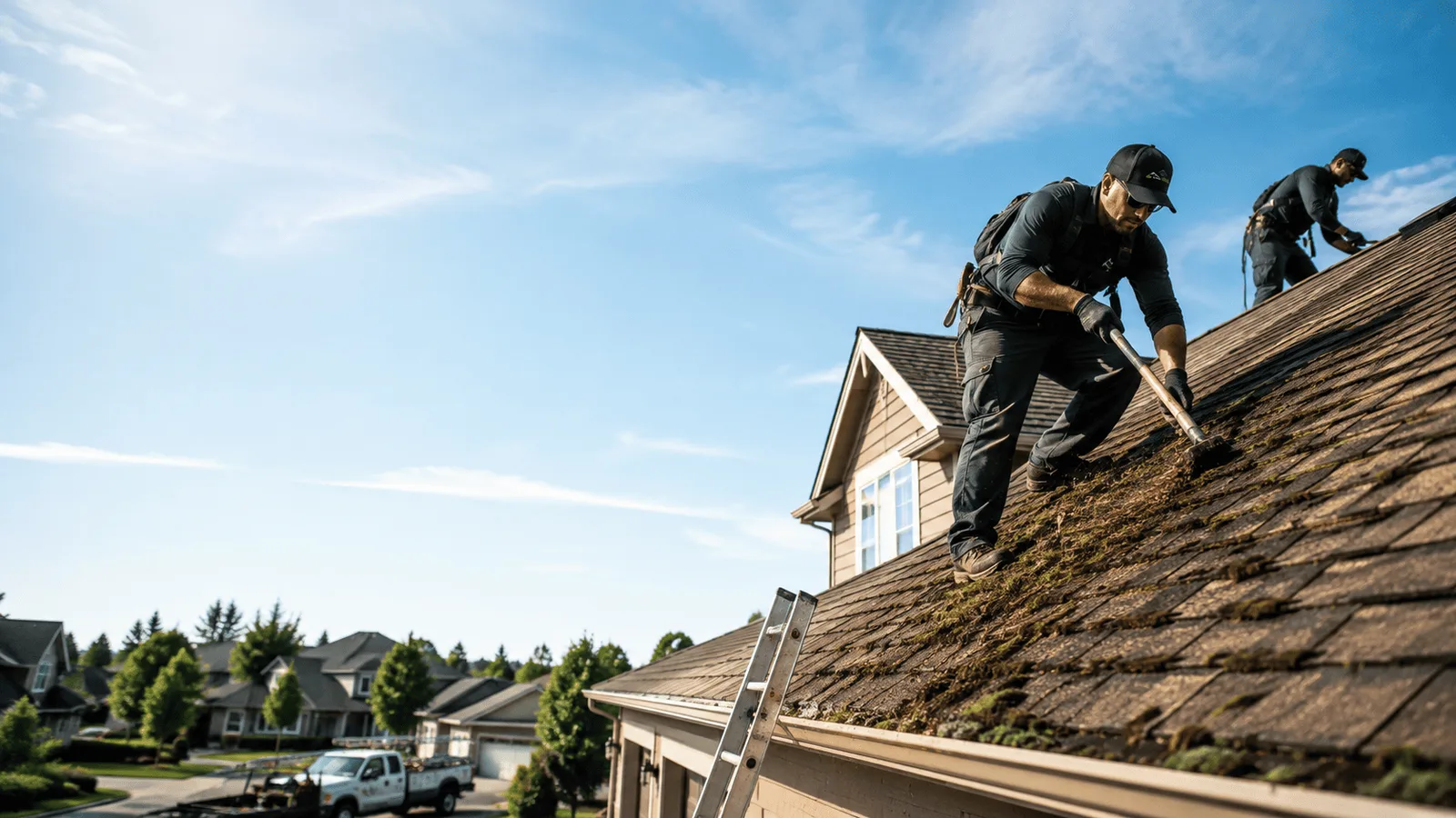 Roof Moss Removal in Spring Lake, NC near me